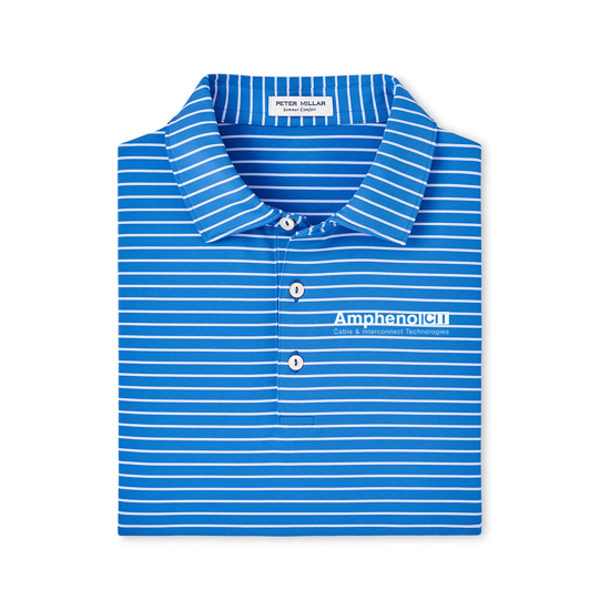 Picture of Peter Millar® Men’s Drum Performance Jersey Polo - Marko Blue